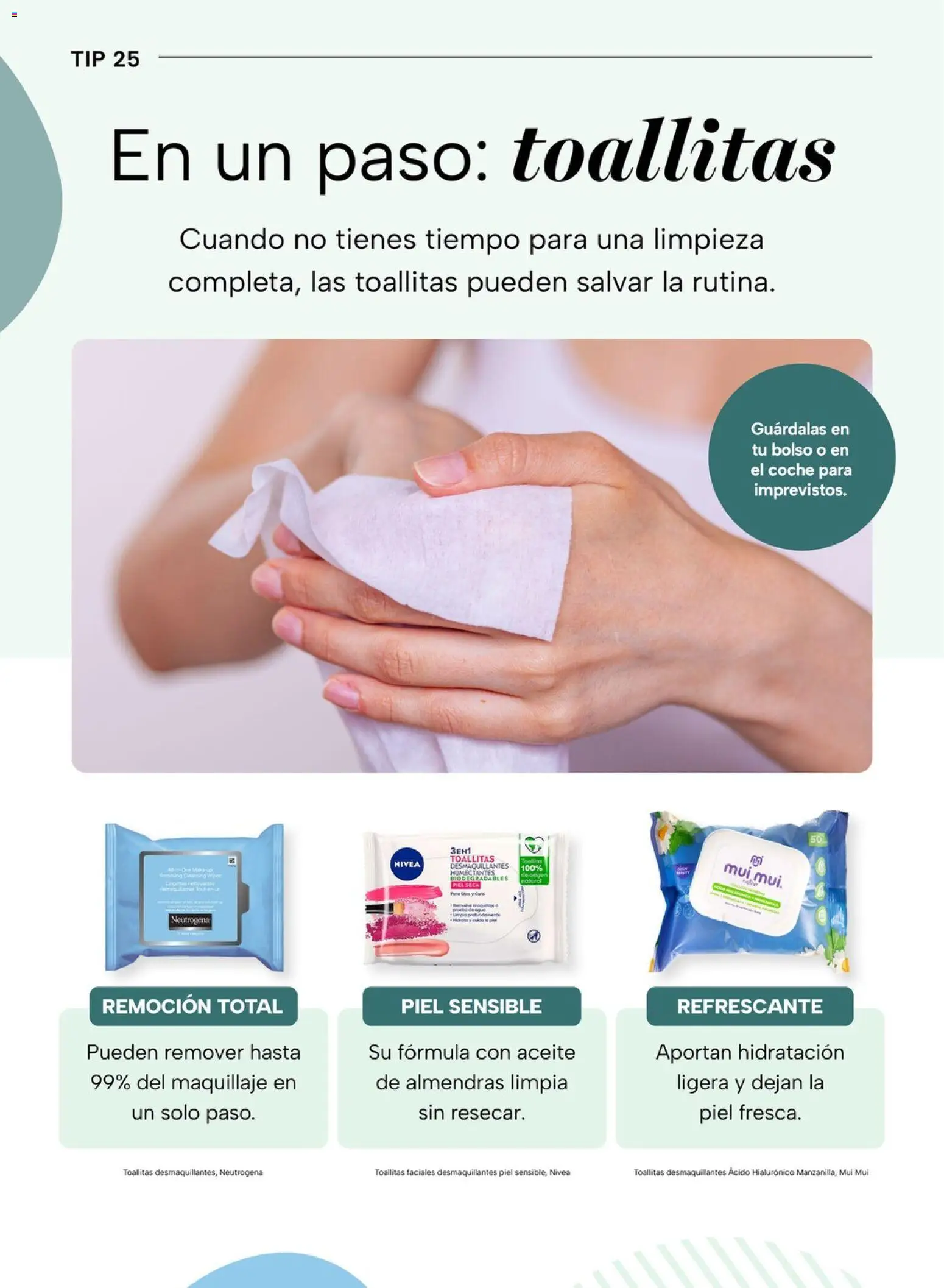 Vista previa las ofertas de la tienda Chedraui - Chedraui folleto desde el 04/05/2026 - Maquillaje, Bolso, Aceite, Almendras, Toallitas desmaquillantes