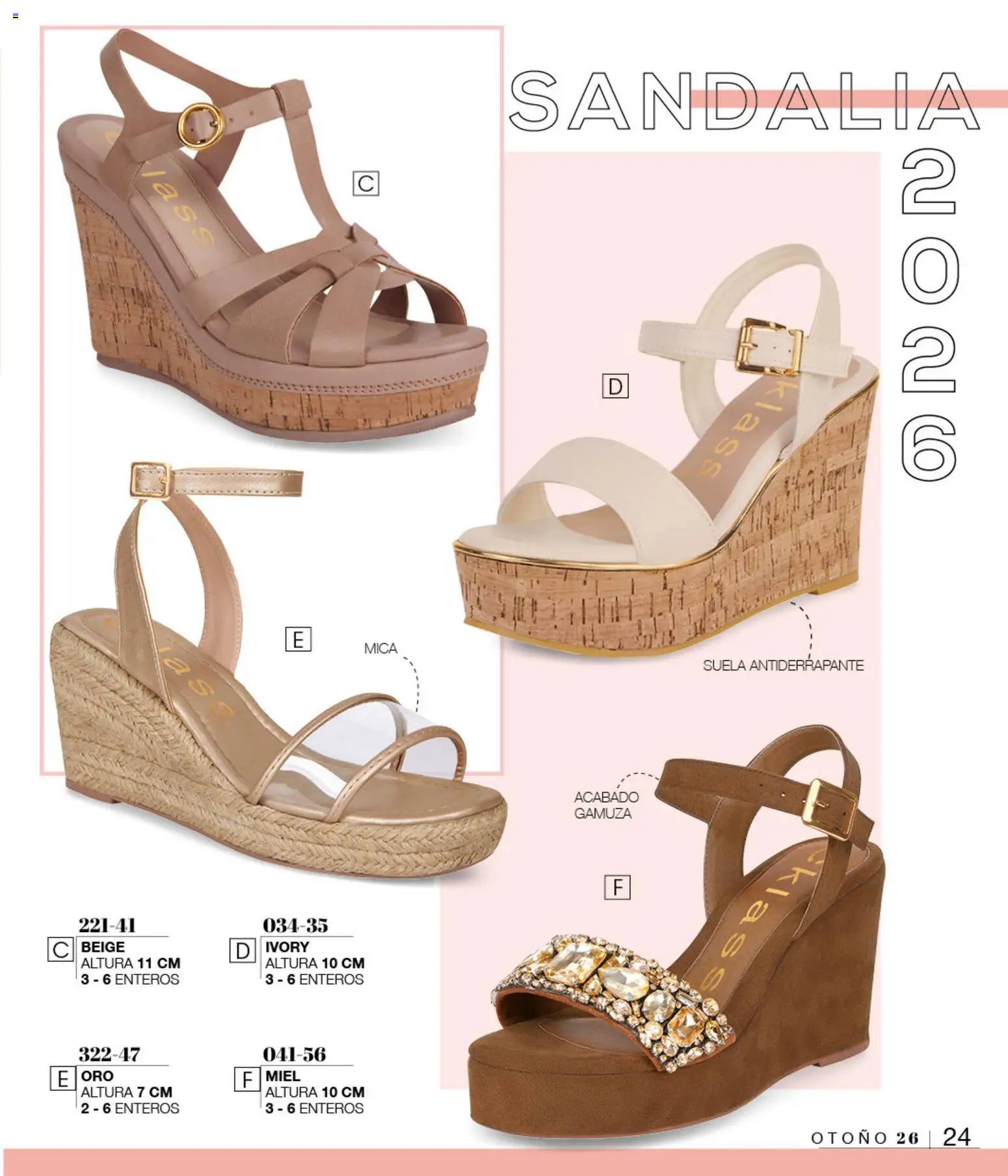 Vista previa las ofertas de la tienda Cklass - Cklass catálogo Sandalias desde el 08/07/2026 