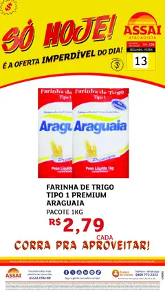 Pré-Visualização do folheto "Assaí Atacadista ofertas - DF" da loja Assaí Atacadista válido a partir de 13/07/2026