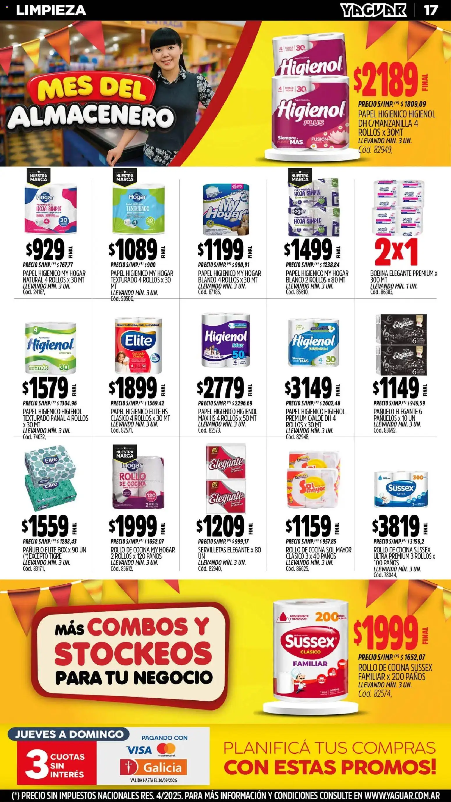 Vista previa del folleto de la tienda Yaguar válido desde el 31/08/2026 