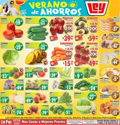 Vista previa las ofertas de la tienda Casa Ley - Casa Ley folleto Las ofertas de frutas y verdunas desde el 25/07/2026 