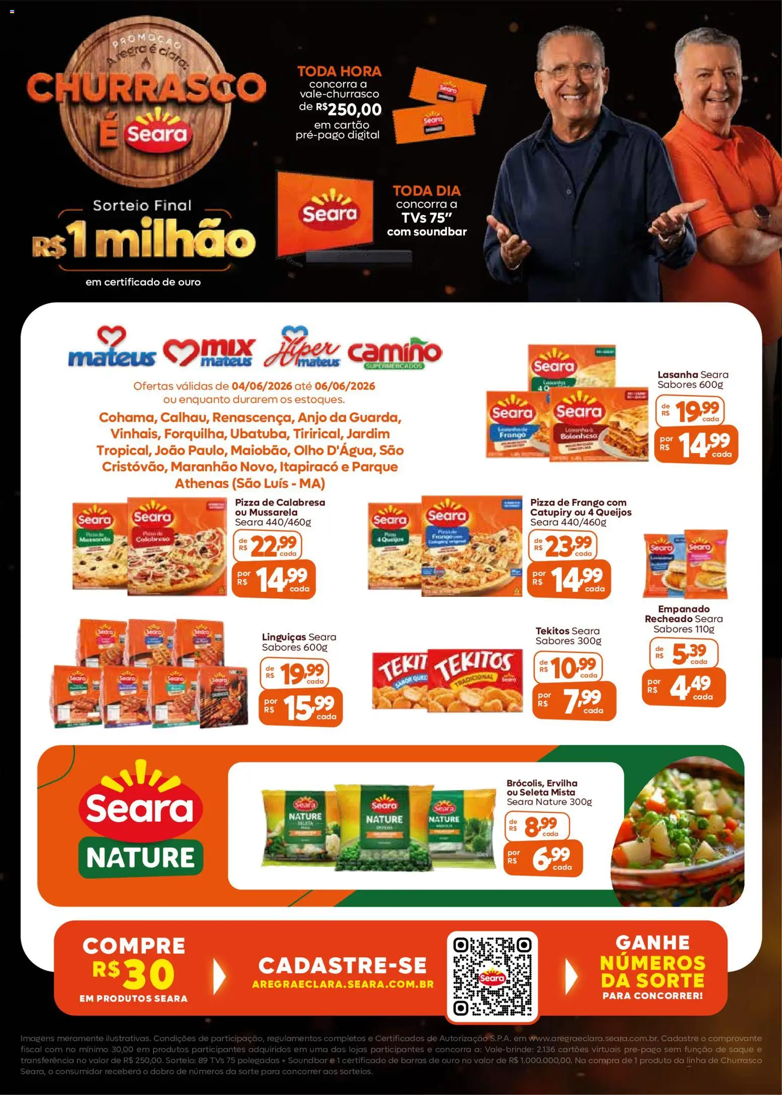 Pré-Visualização do folheto "Mateus ofertas Especial de churrasco" da loja Mateus válido a partir de 04/06/2026