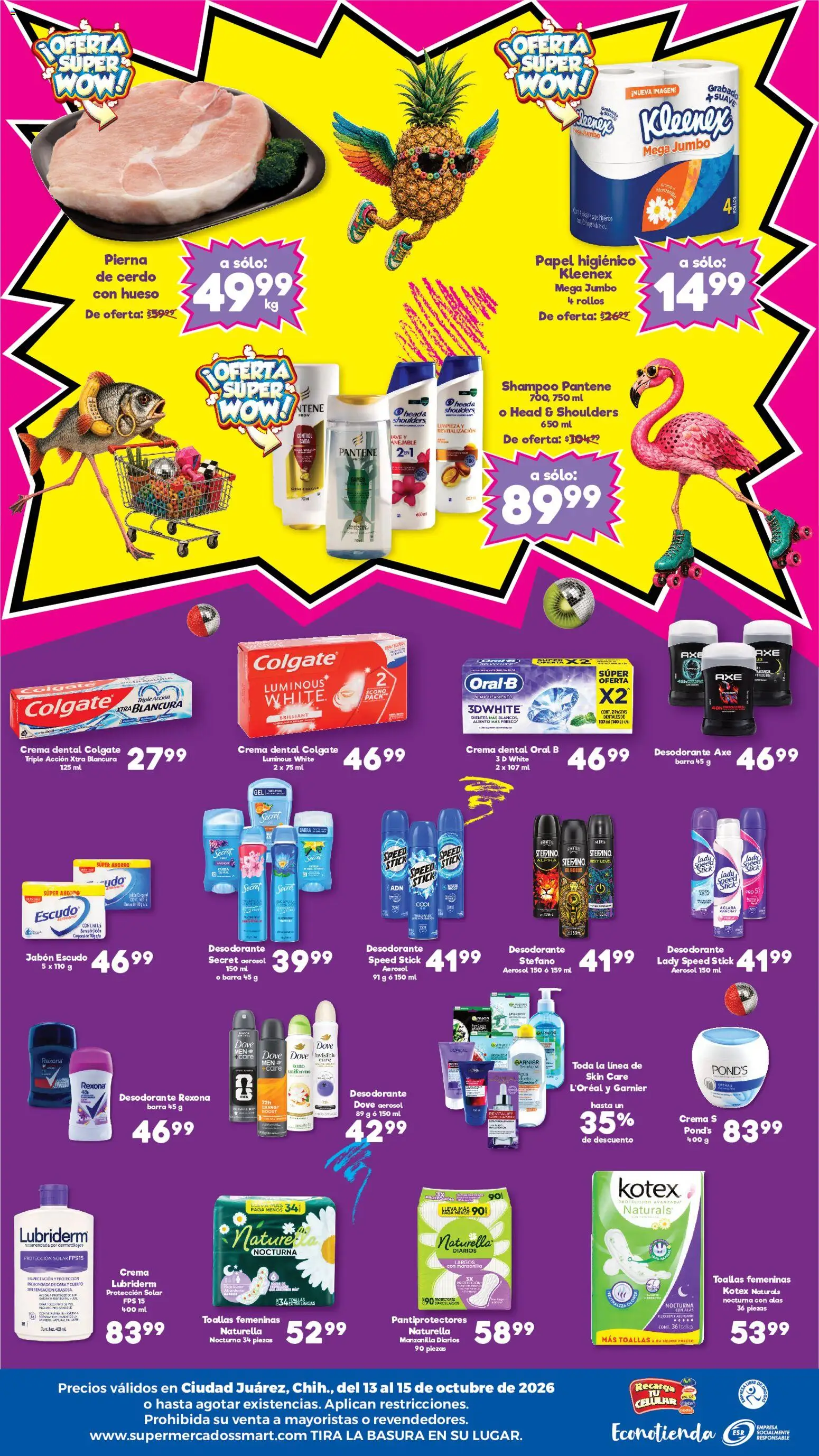 Vista previa las ofertas de la tienda S-Mart - S-Mart folleto Juárez desde el 13/10/2026 