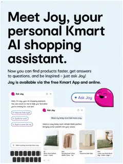 Preview of catalogue Kmart catalogue Joy from shop Kmart valid 14/08/2026