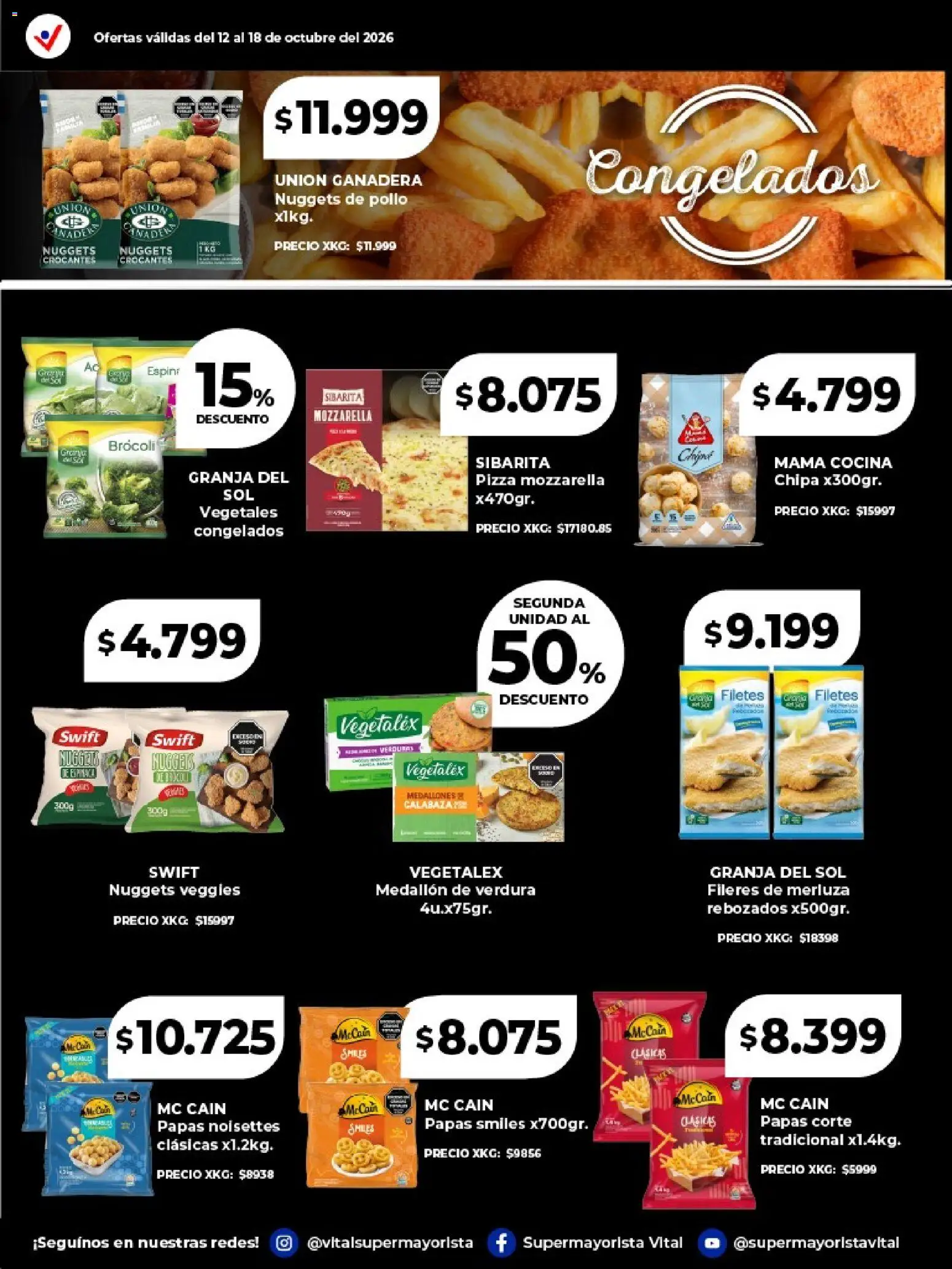 Vista previa del folleto de la tienda Vital válido desde el 12/10/2026 