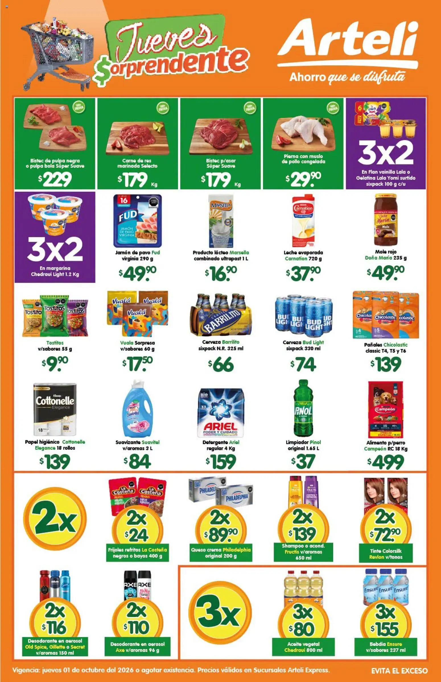 Vista previa las ofertas de la tienda Arteli - Arteli folleto Express desde el 08/10/2026 