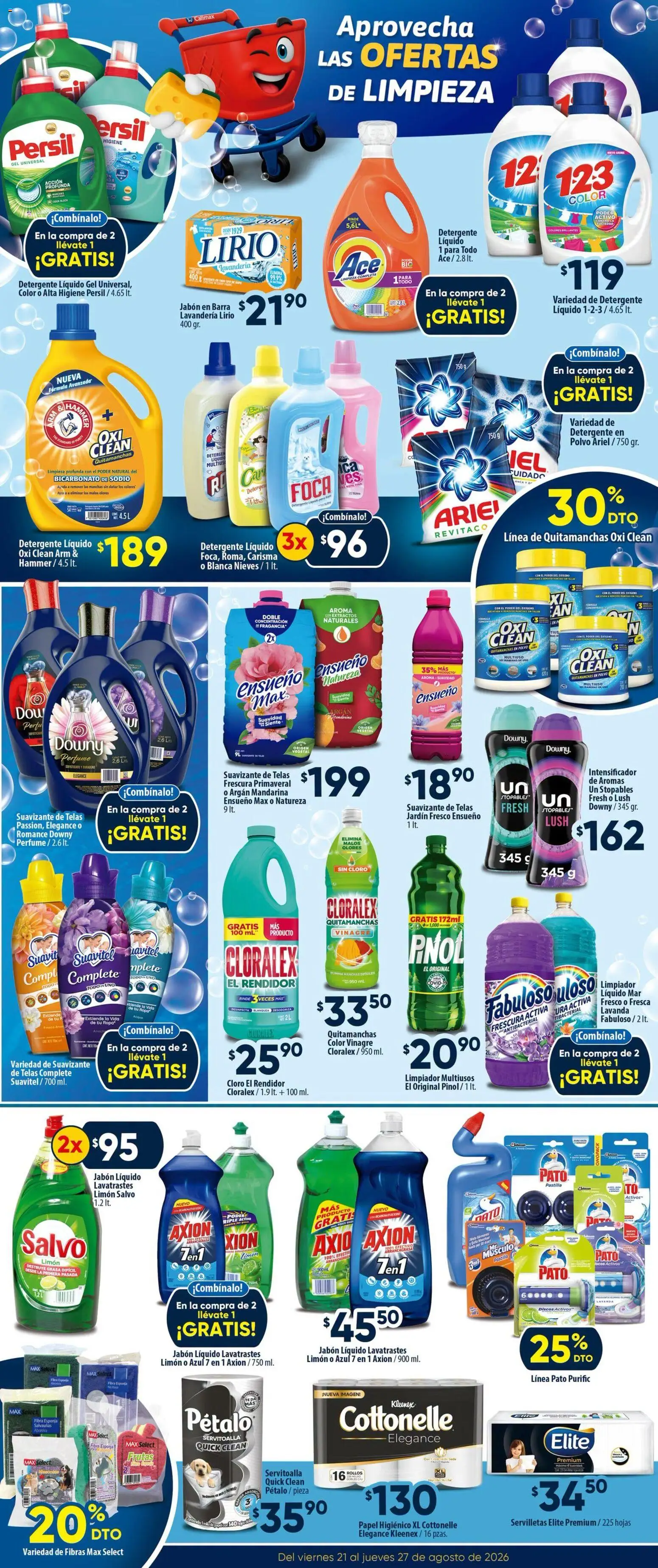 Vista previa las ofertas de la tienda Calimax - Calimax folleto desde el 21/08/2026 