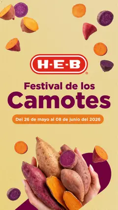 Vista previa las ofertas de la tienda H-E-B - H-E-B folleto Festival de los Camotes desde el 26/05/2026 