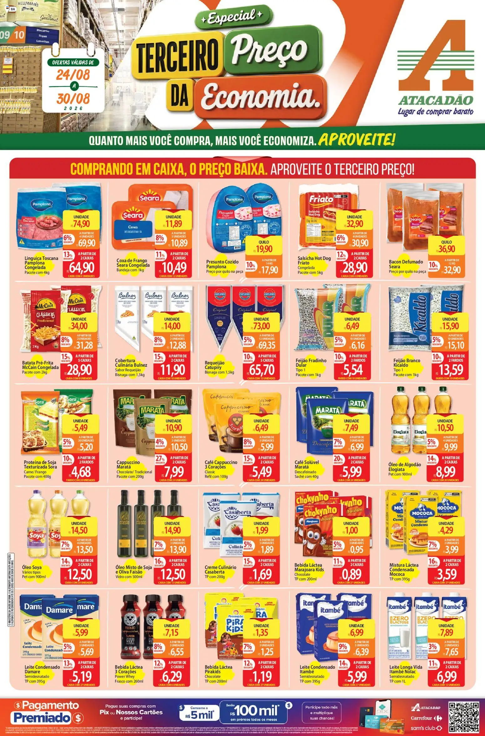 Pré-Visualização do folheto "Atacadão ofertas - BA" da loja Atacadão válido a partir de 24/08/2026