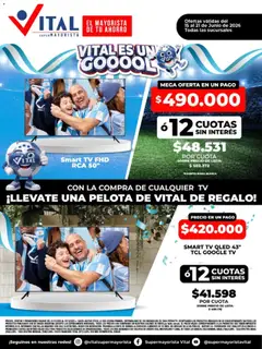 Vista previa del folleto de la tienda Vital válido desde el 15/06/2026 