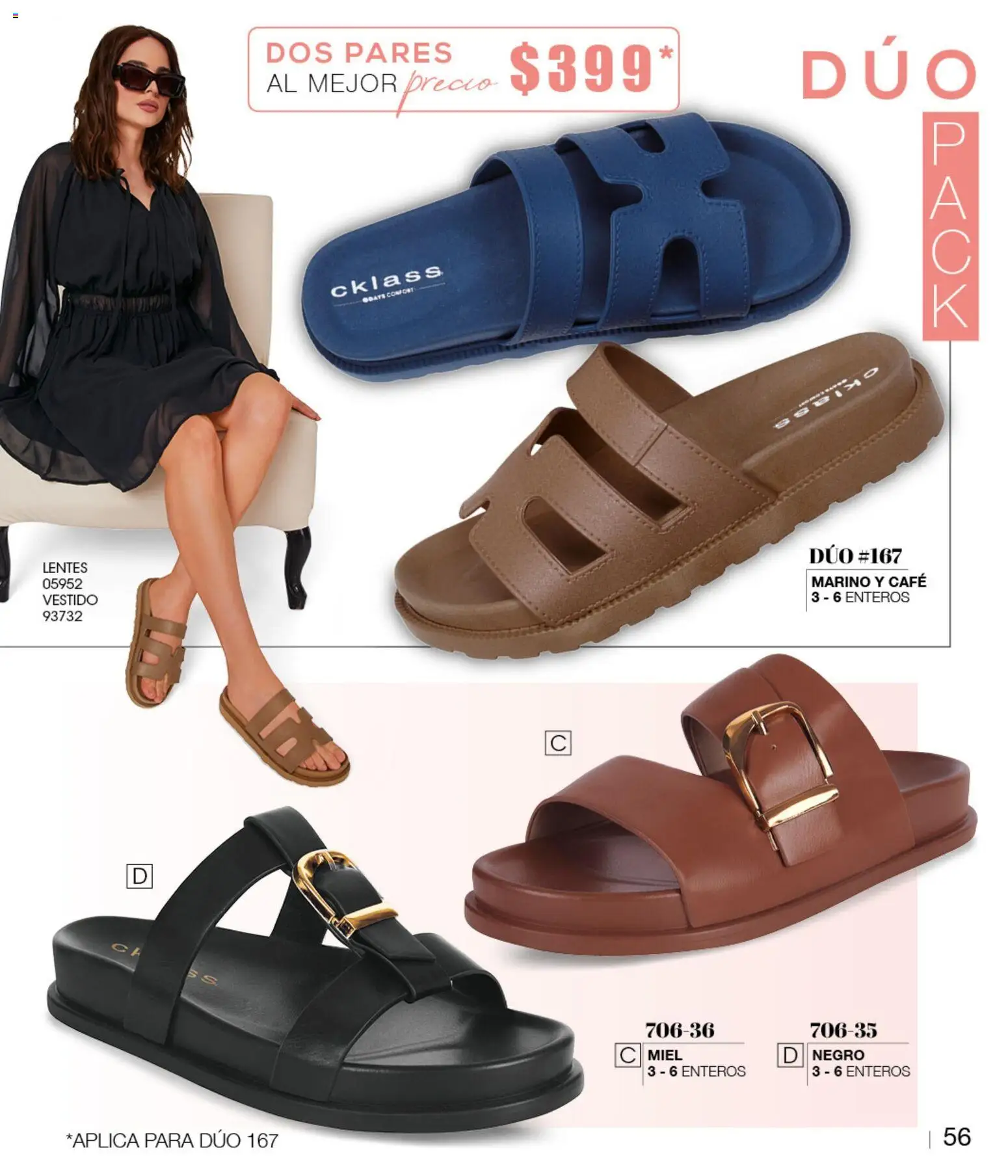 Vista previa las ofertas de la tienda Cklass - Cklass catálogo Sandalias desde el 08/07/2026 