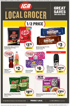 Preview of catalogue IGA Local Grocer ACT from shop IGA valid 14/10/2026