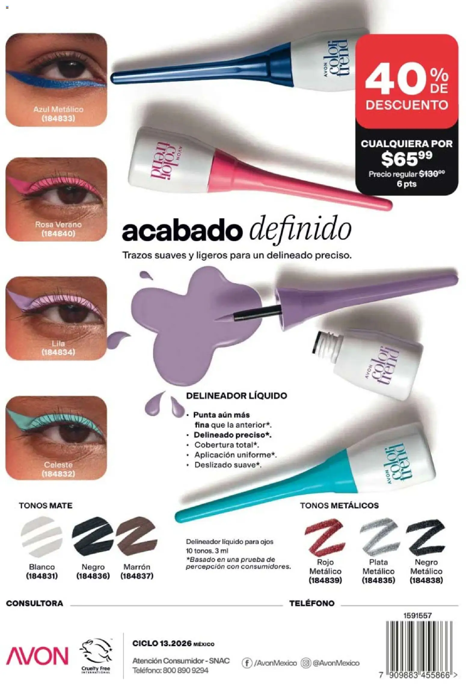 Vista previa las ofertas de la tienda AVON - AVON campaña 13 2026 desde el 21/08/2026 