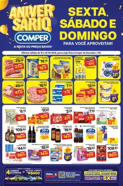 Pré-Visualização do folheto "Comper - Ofertas da semana" da loja Comper válido a partir de 16/10/2026