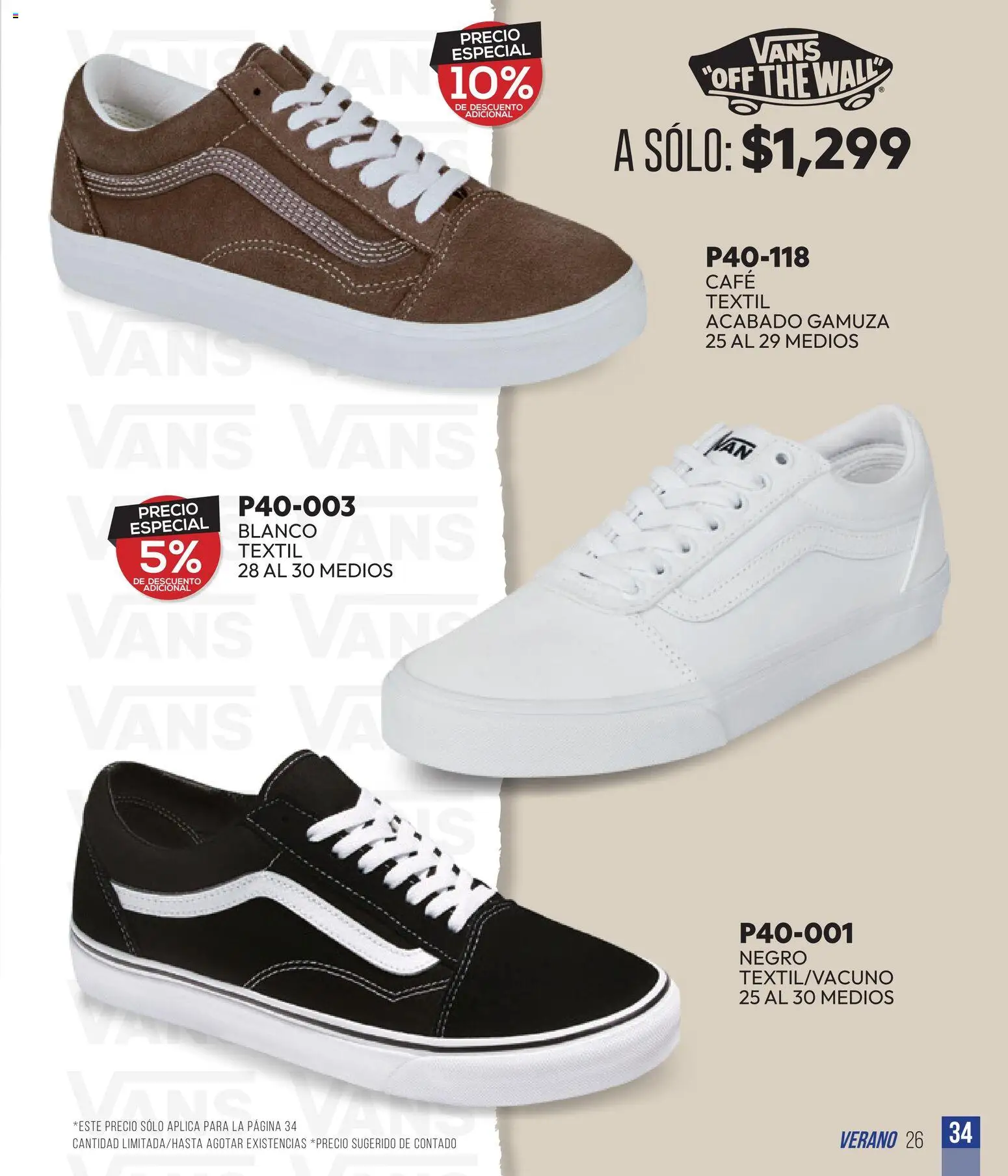 Vista previa las ofertas de la tienda Cklass - Cklass catálogo Sportweek desde el 28/04/2026 - Café, Gamuza