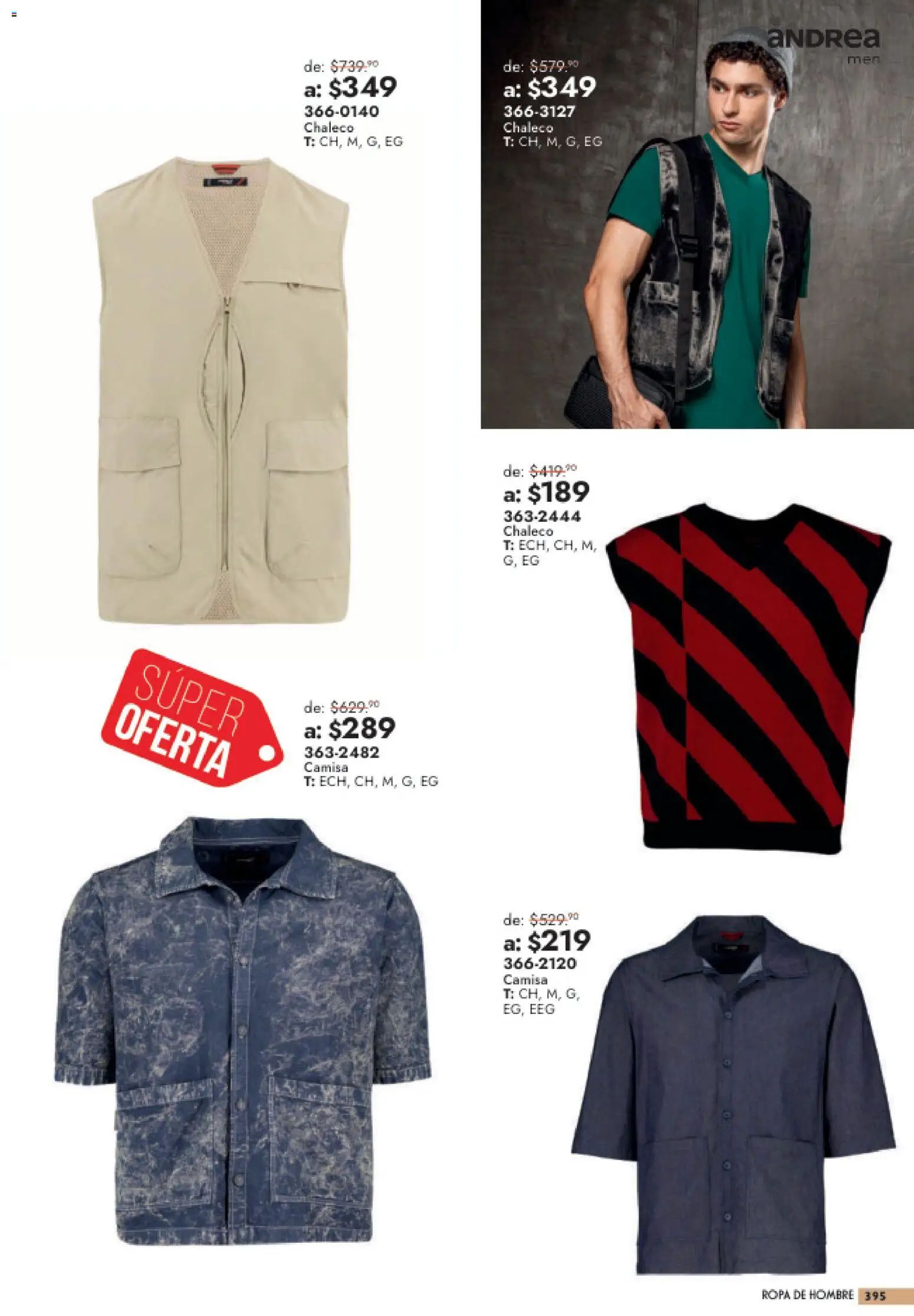 Vista previa las ofertas de la tienda Andrea - Andrea catálogo Outlet desde el 26/07/2026 