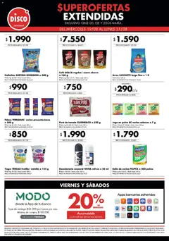 Vista previa del folleto de la tienda Disco válido desde el 19/08/2026 