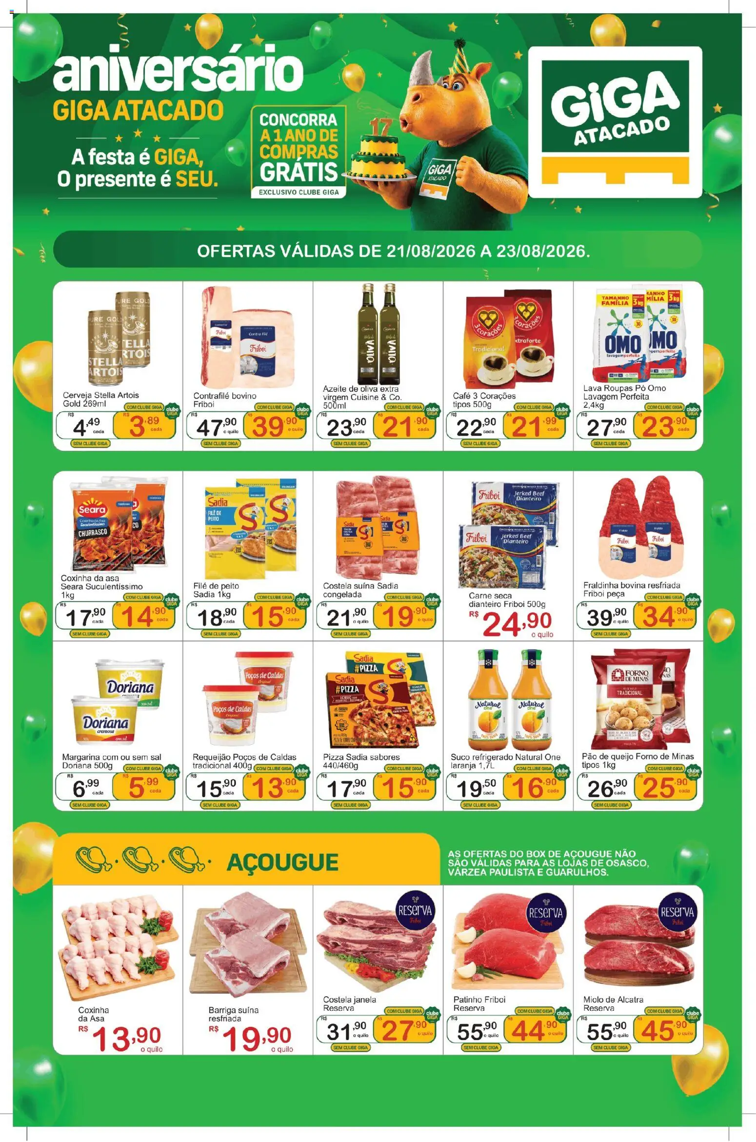 Pré-Visualização do folheto "GIGA Atacado - Ofertas da semana" da loja GIGA Atacado válido a partir de 21/08/2026
