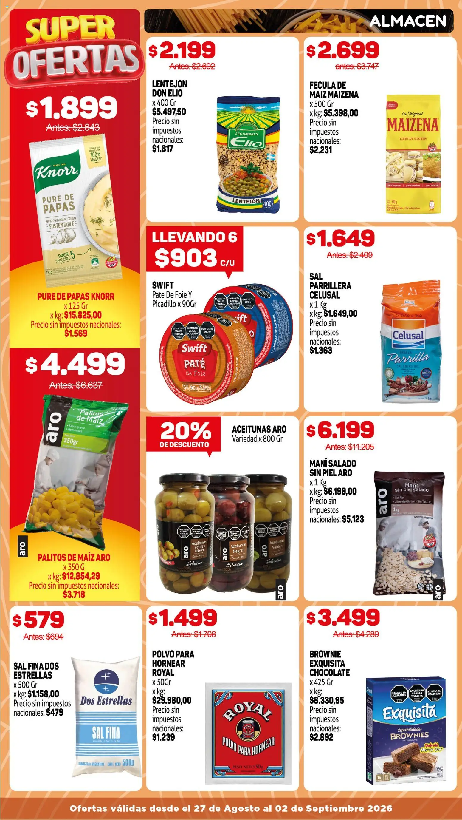 Vista previa del folleto de la tienda Makro válido desde el 27/08/2026 