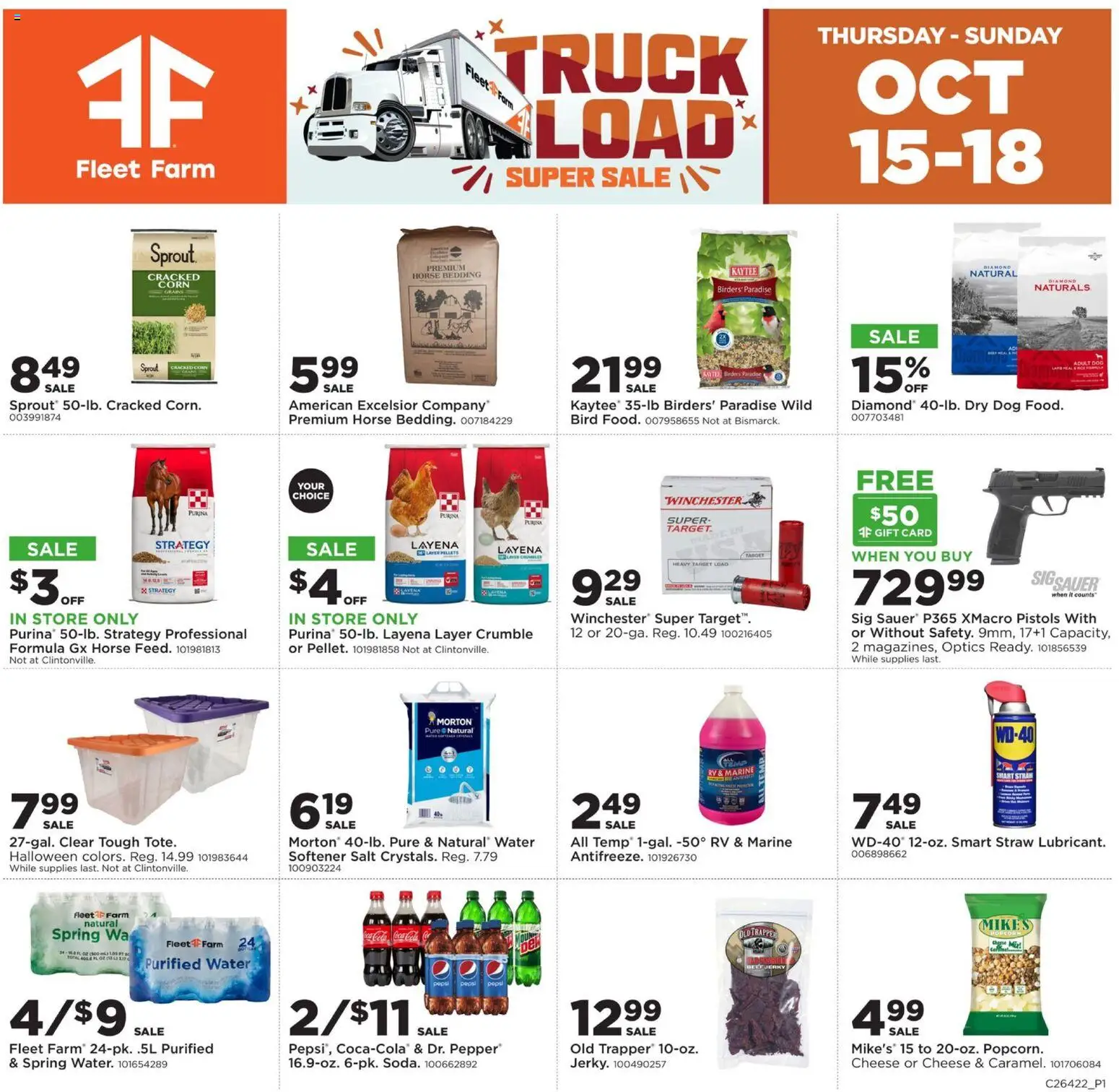 Ad Preview of Mills Fleet Farm Mills Fleet Farm Ad from 10/15/2026