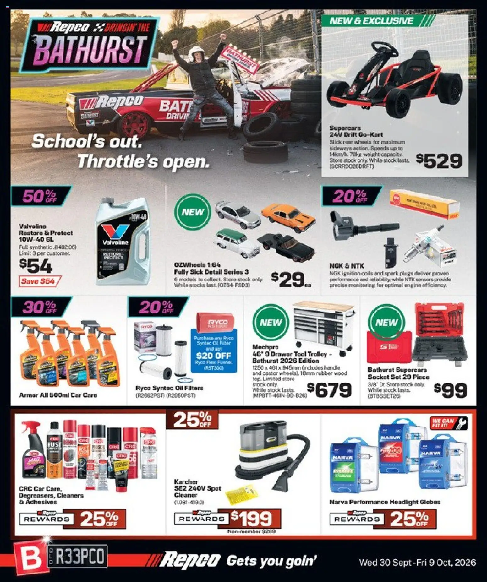 Preview of catalogue Repco catalogue from shop Repco valid 30 Sept 2026