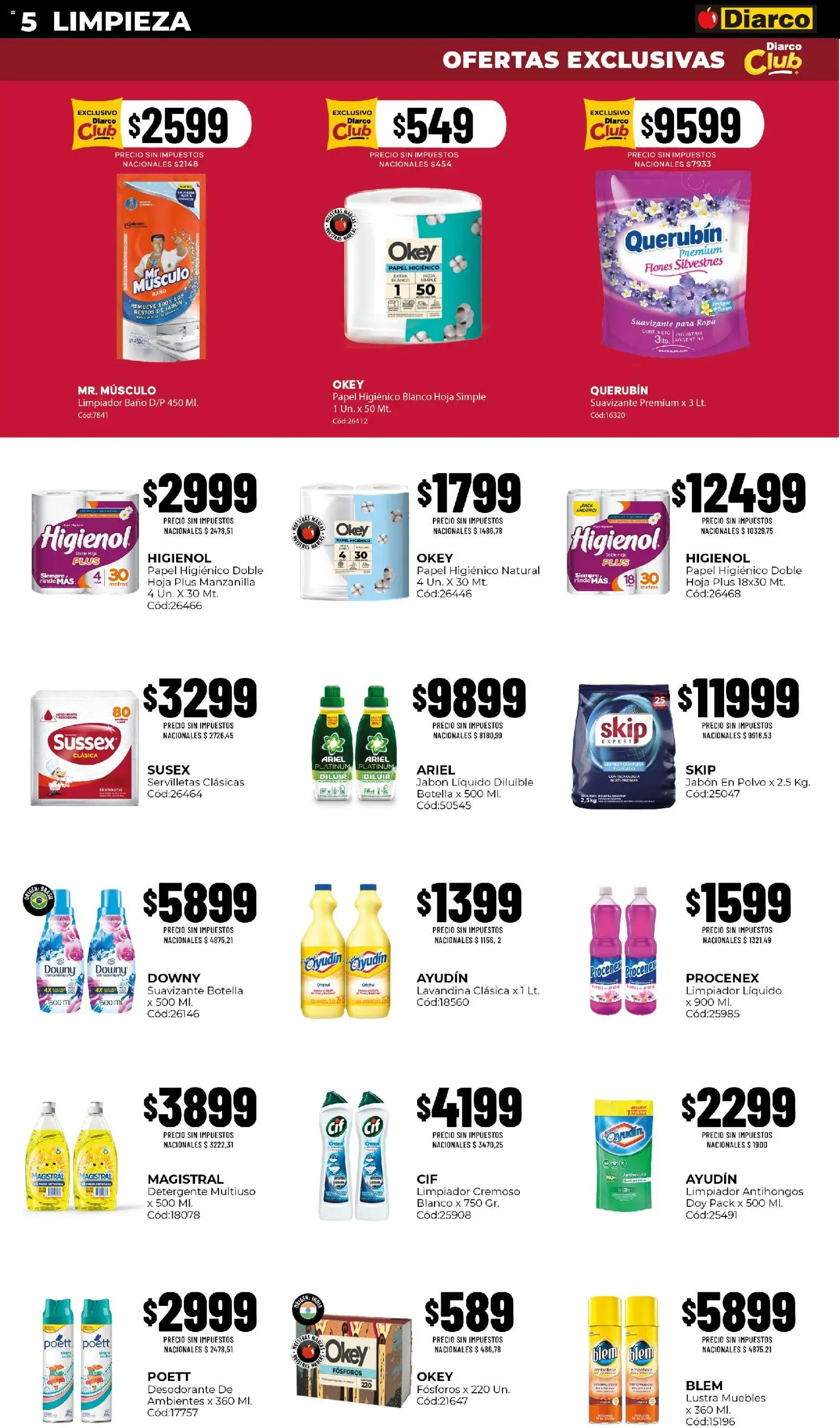 Vista previa del folleto de la tienda Diarco válido desde el 14/09/2026 