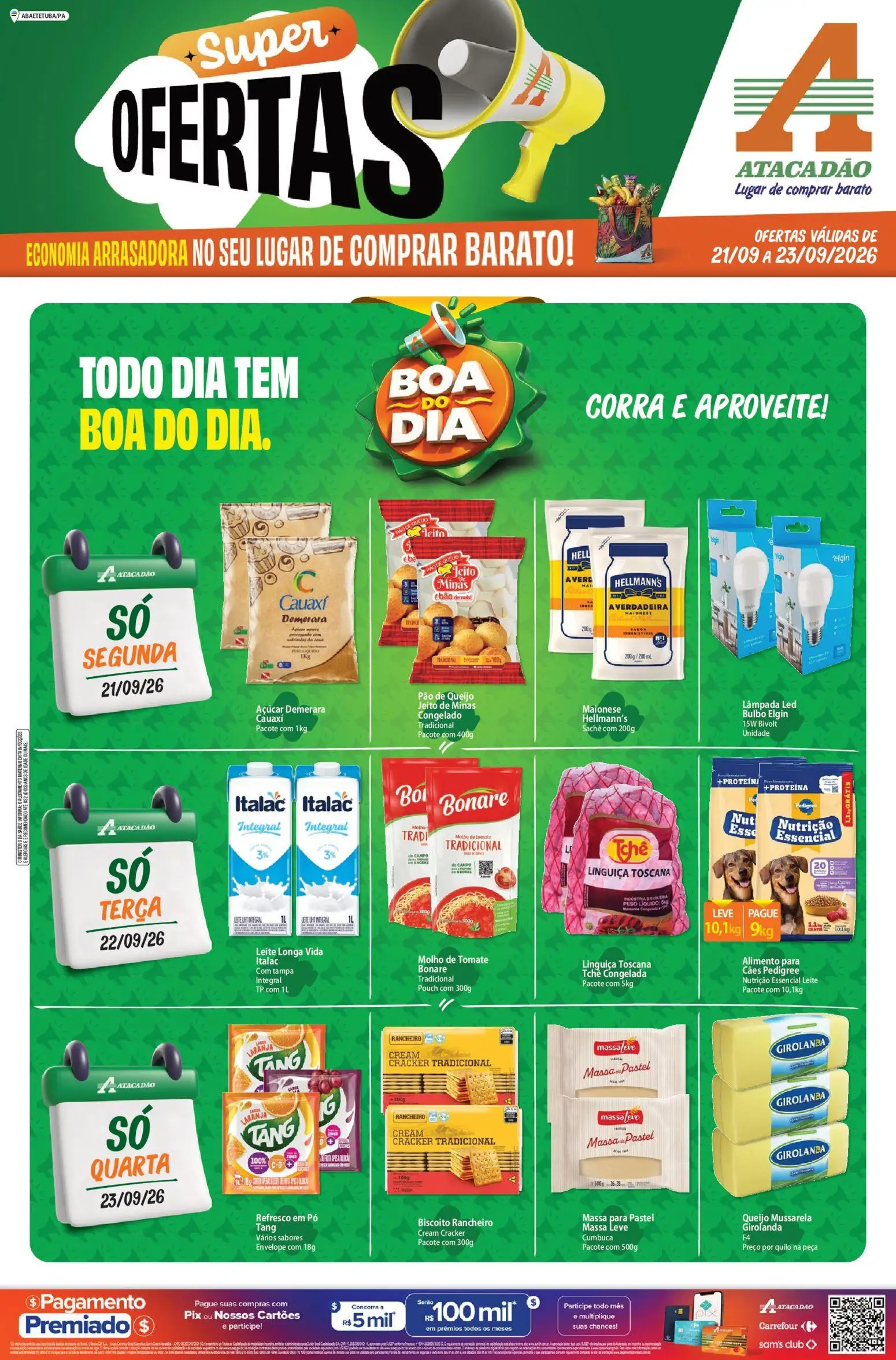 Pré-Visualização do folheto "Atacadão ofertas - PA" da loja Atacadão válido a partir de 21/09/2026