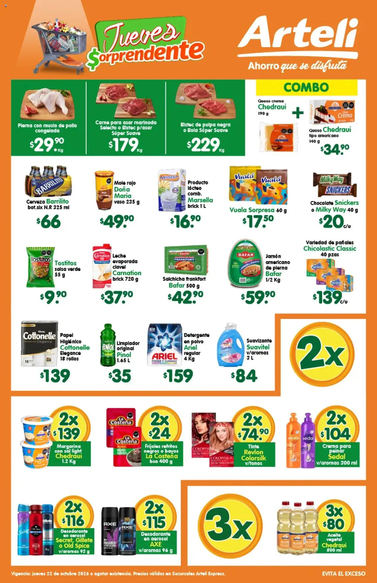 Vista previa las ofertas de la tienda Arteli - Arteli folleto Express desde el 22/10/2026 