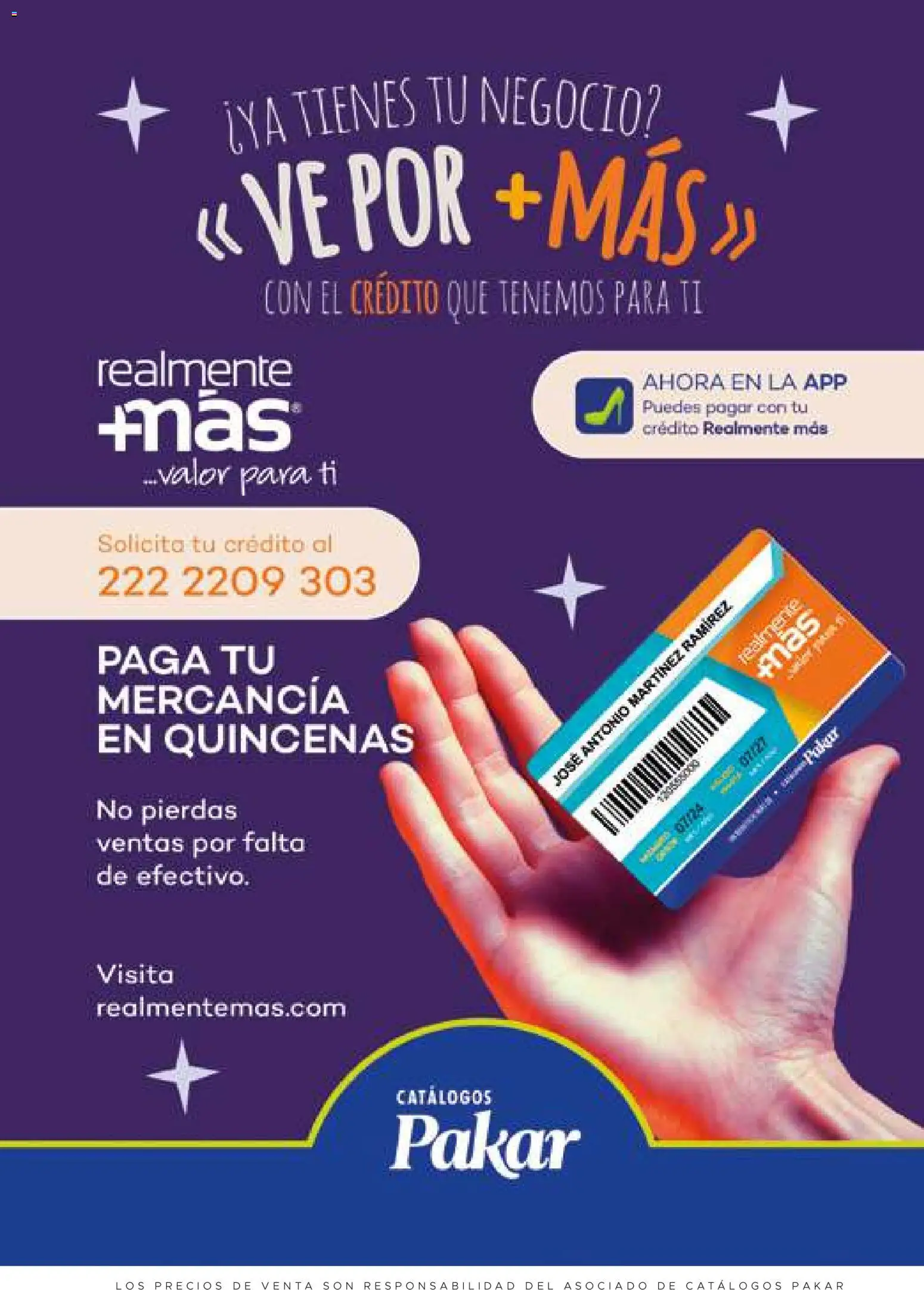 Vista previa las ofertas de la tienda SC Pakar - Catálogo Junior desde el 30/01/2026 