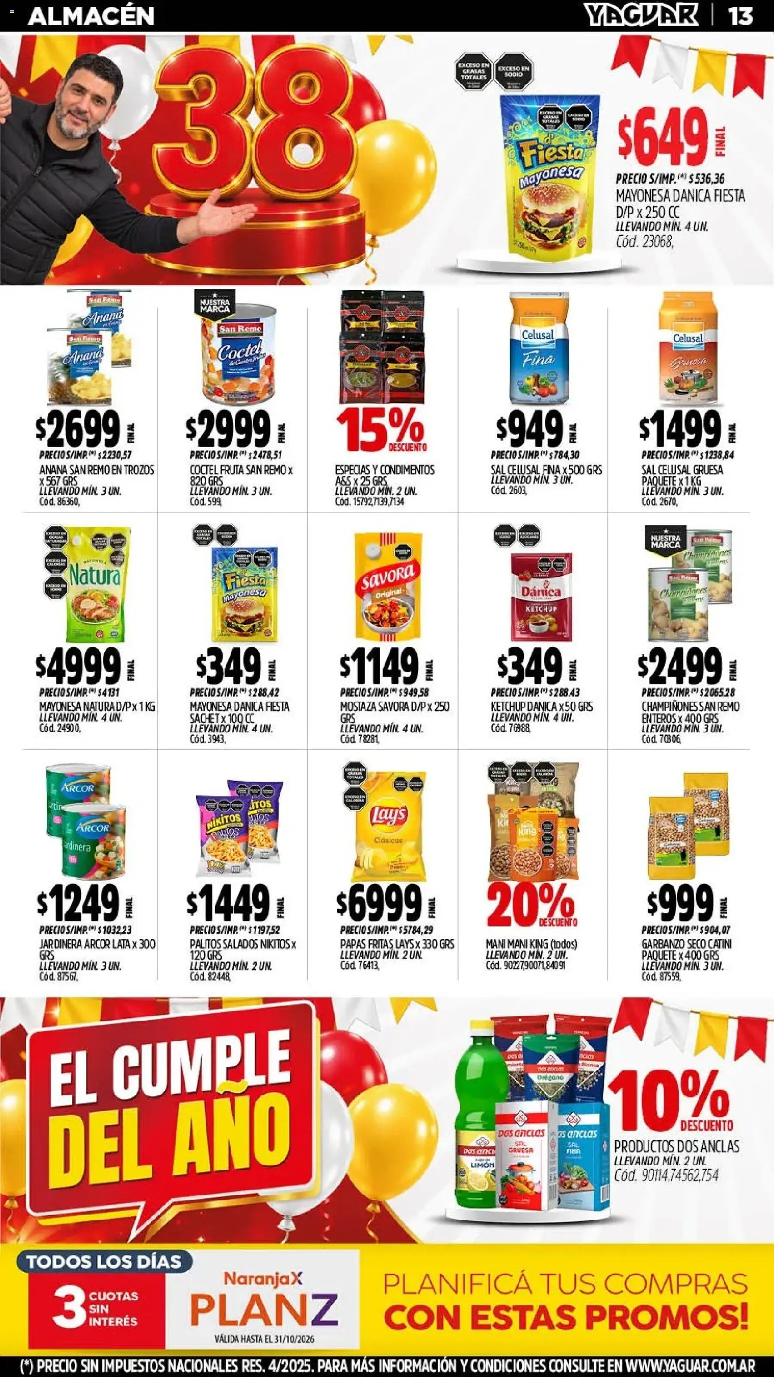 Vista previa del folleto de la tienda Yaguar válido desde el 12/10/2026 