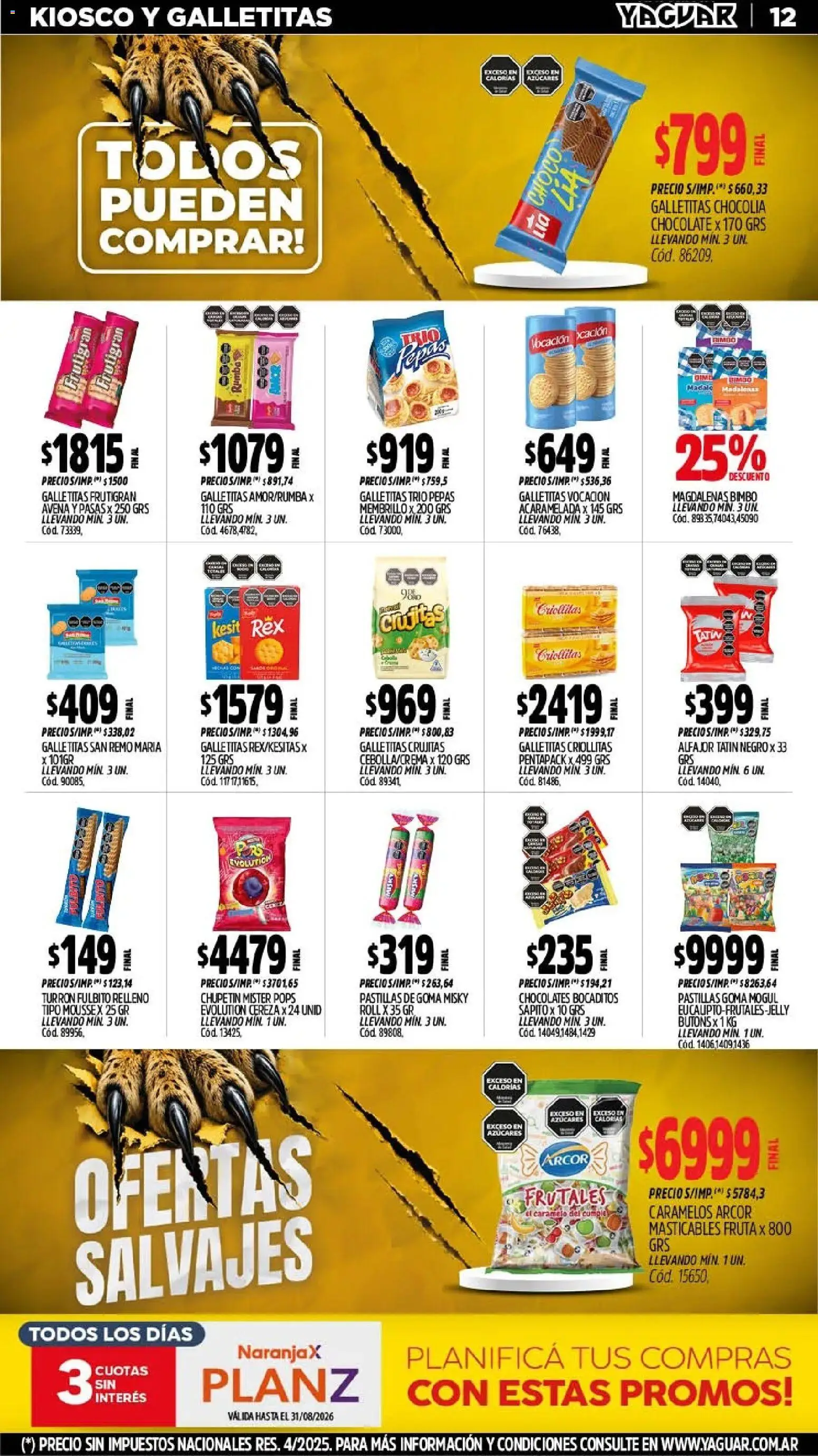 Vista previa del folleto de la tienda Yaguar válido desde el 10/08/2026 
