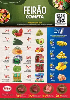 Pré-Visualização do folheto "Cometa Supermercados ofertas Feirão" da loja Cometa Supermercados válido a partir de 16/08/2026