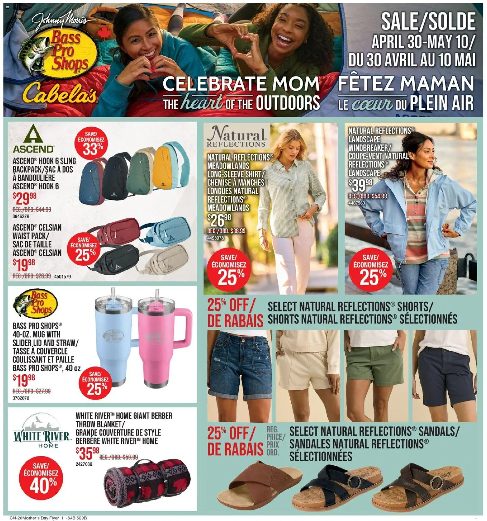 Preview of leaflet Cabelas flyer / circulaire from shop Cabelas is valid from Apr 30, 2026