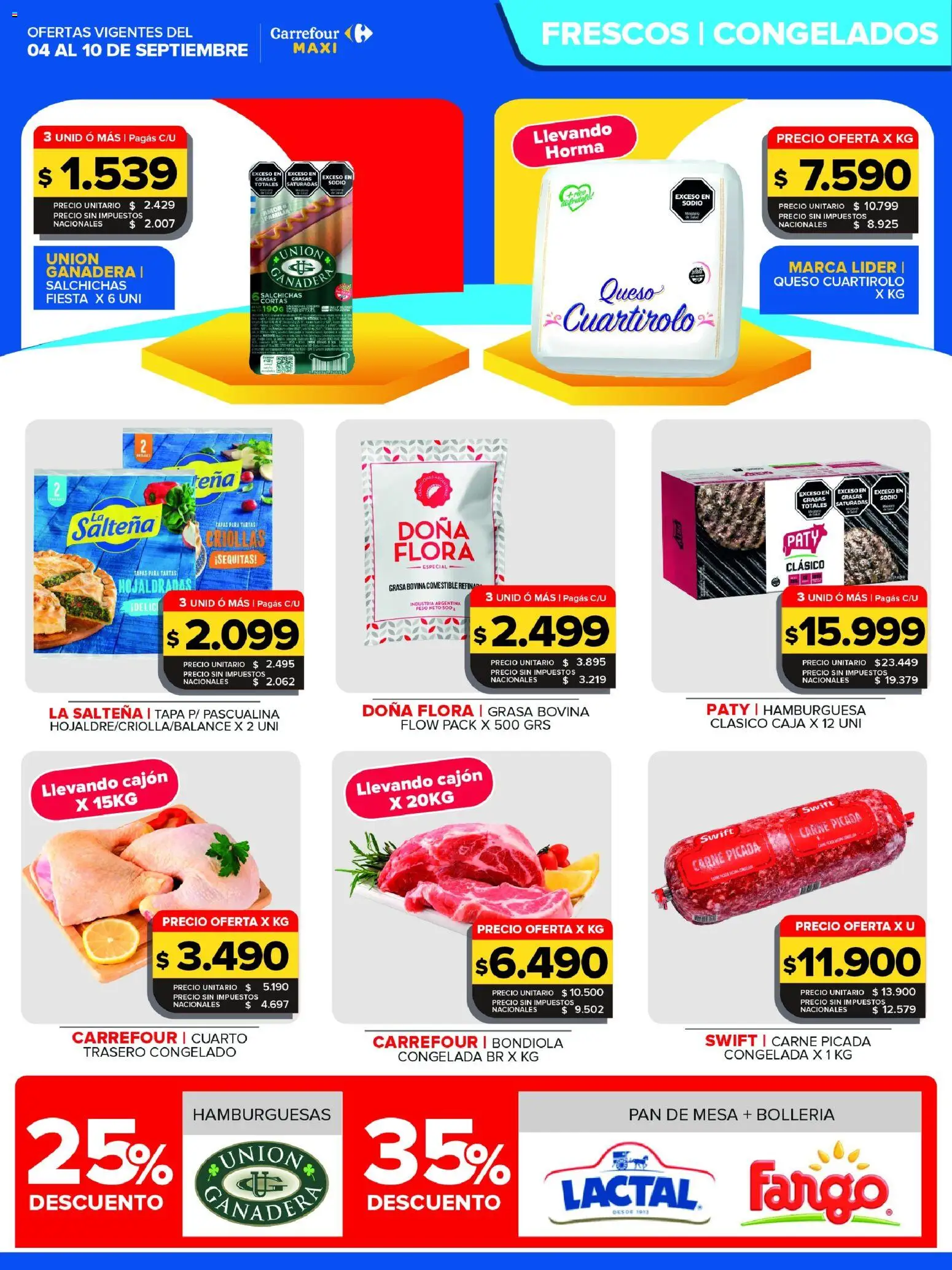 Vista previa del folleto de la tienda Carrefour Maxi válido desde el 04/09/2026 