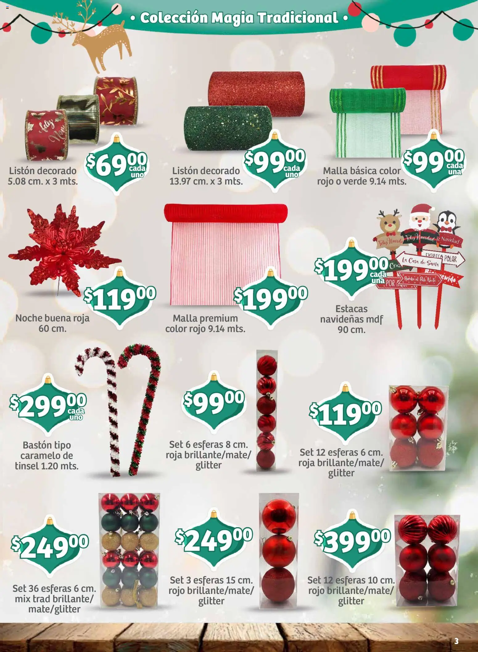 Vista previa las ofertas de la tienda Soriana - Soriana folleto Decoración de Navidad Mercado desde el 30/09/2026 