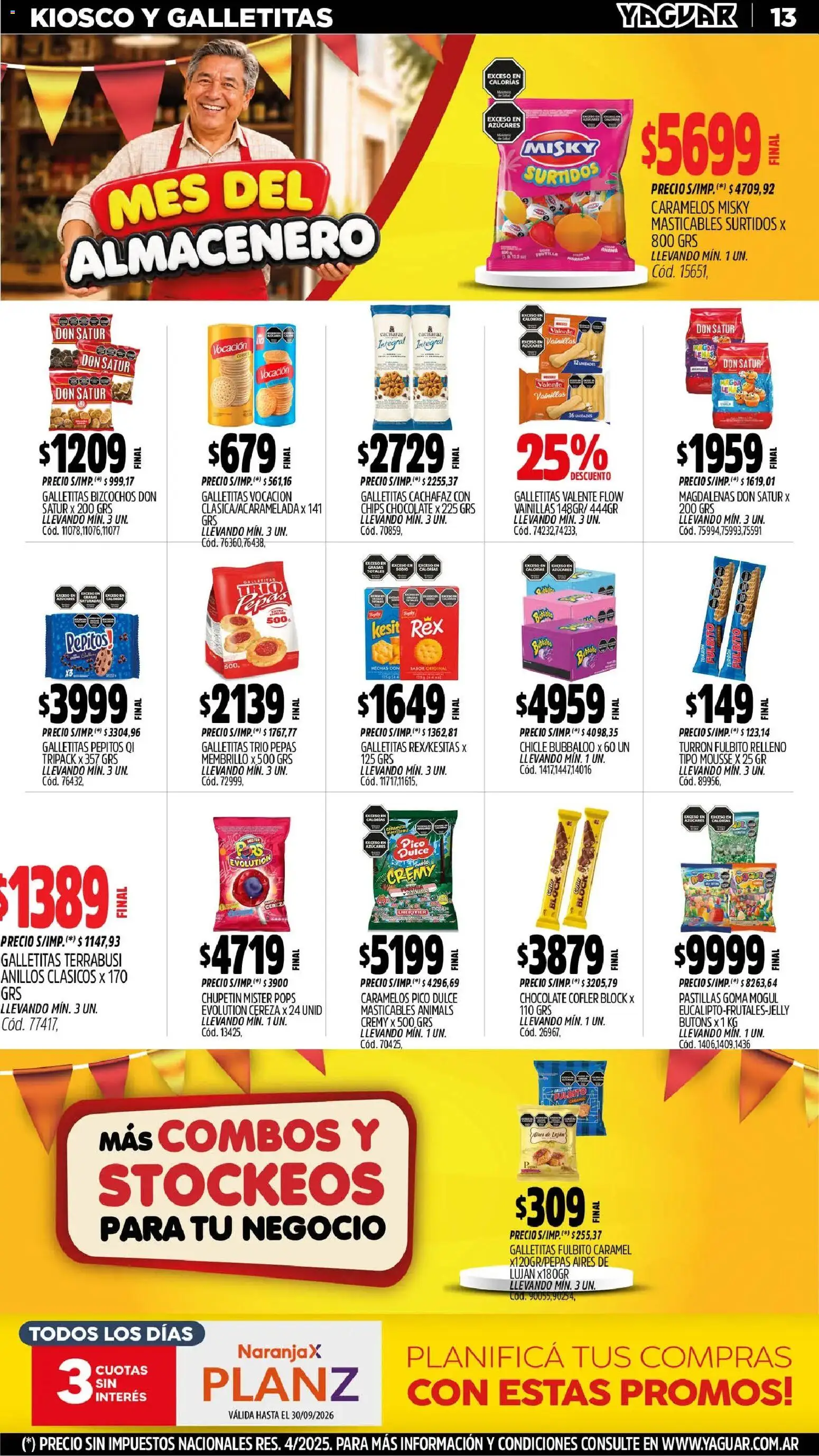 Vista previa del folleto de la tienda Yaguar válido desde el 31/08/2026 