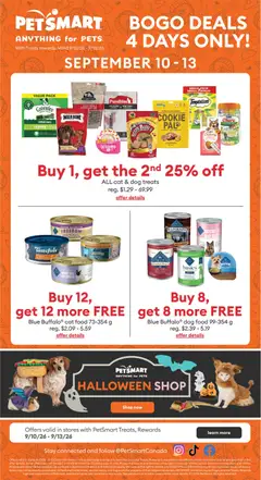 Preview of leaflet Petsmart - Weekend Flyer from shop Petsmart is valid from Sep 10, 2026