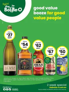 Preview of catalogue The Bottle-O catalogue Bayswater from shop The Bottle-O valid 26/10/2026