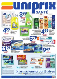 Un aperçu du dépliant Uniprix - Uniprix Sante du magasin Uniprix est valide à partir 21 mai 2026
