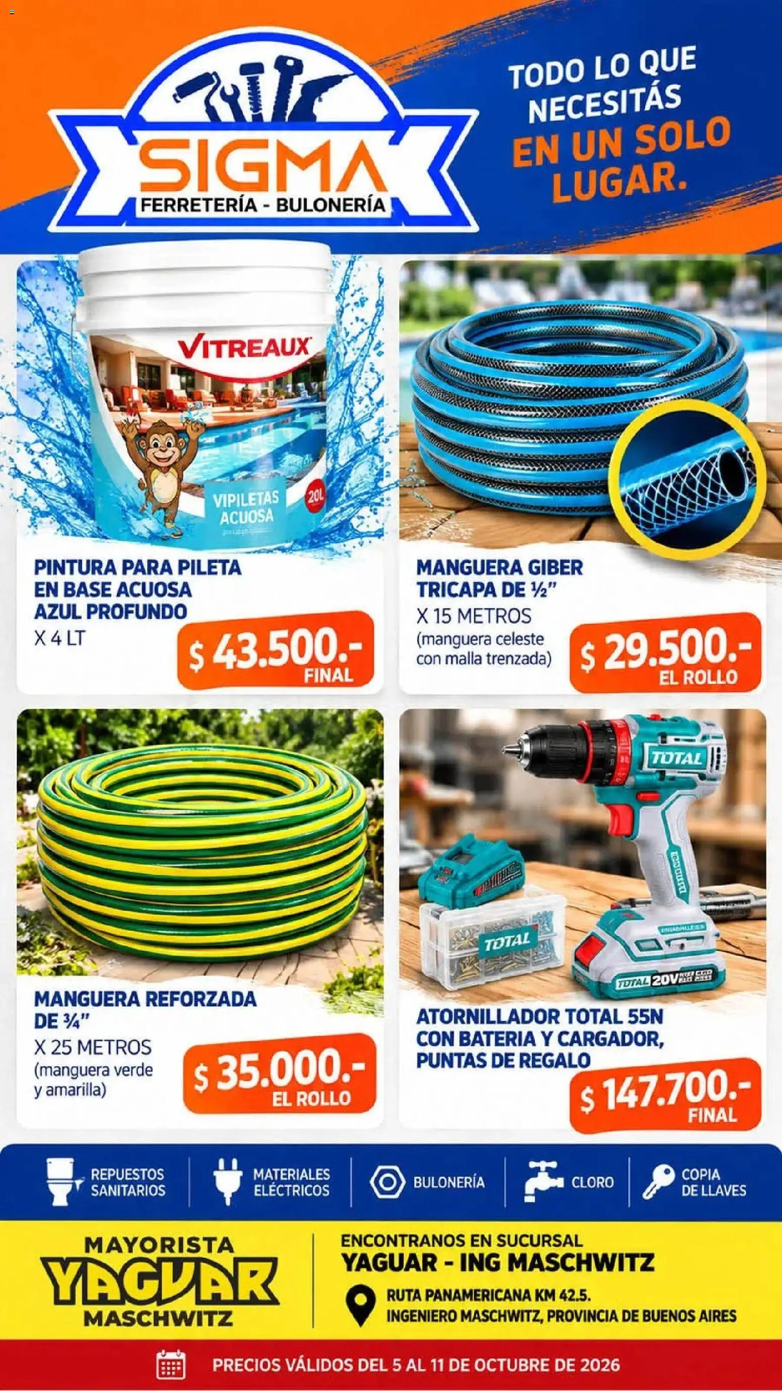 Vista previa del folleto de la tienda Yaguar válido desde el 05/10/2026 