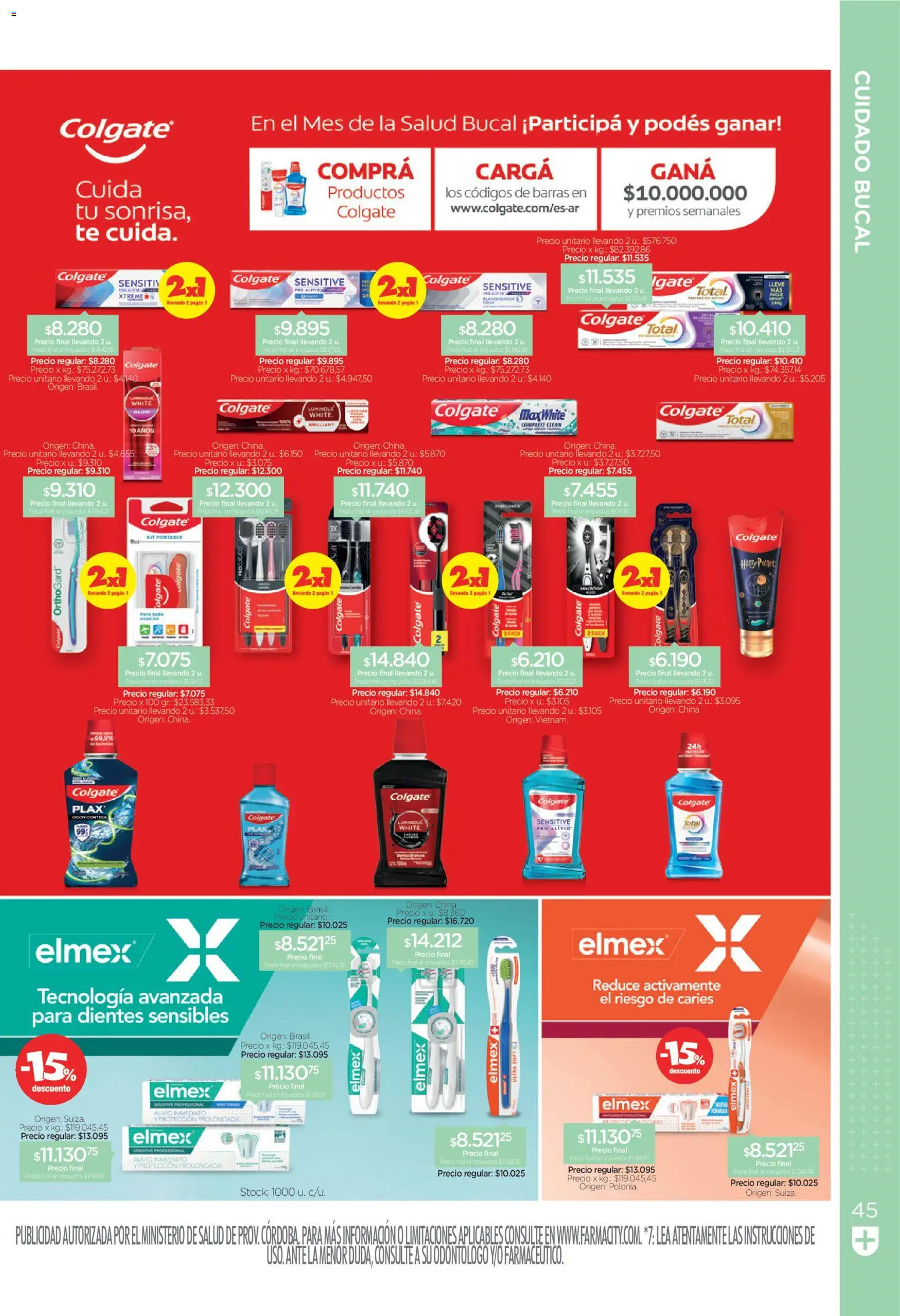 Vista previa del folleto de la tienda Farmacity válido desde el 01/10/2026 