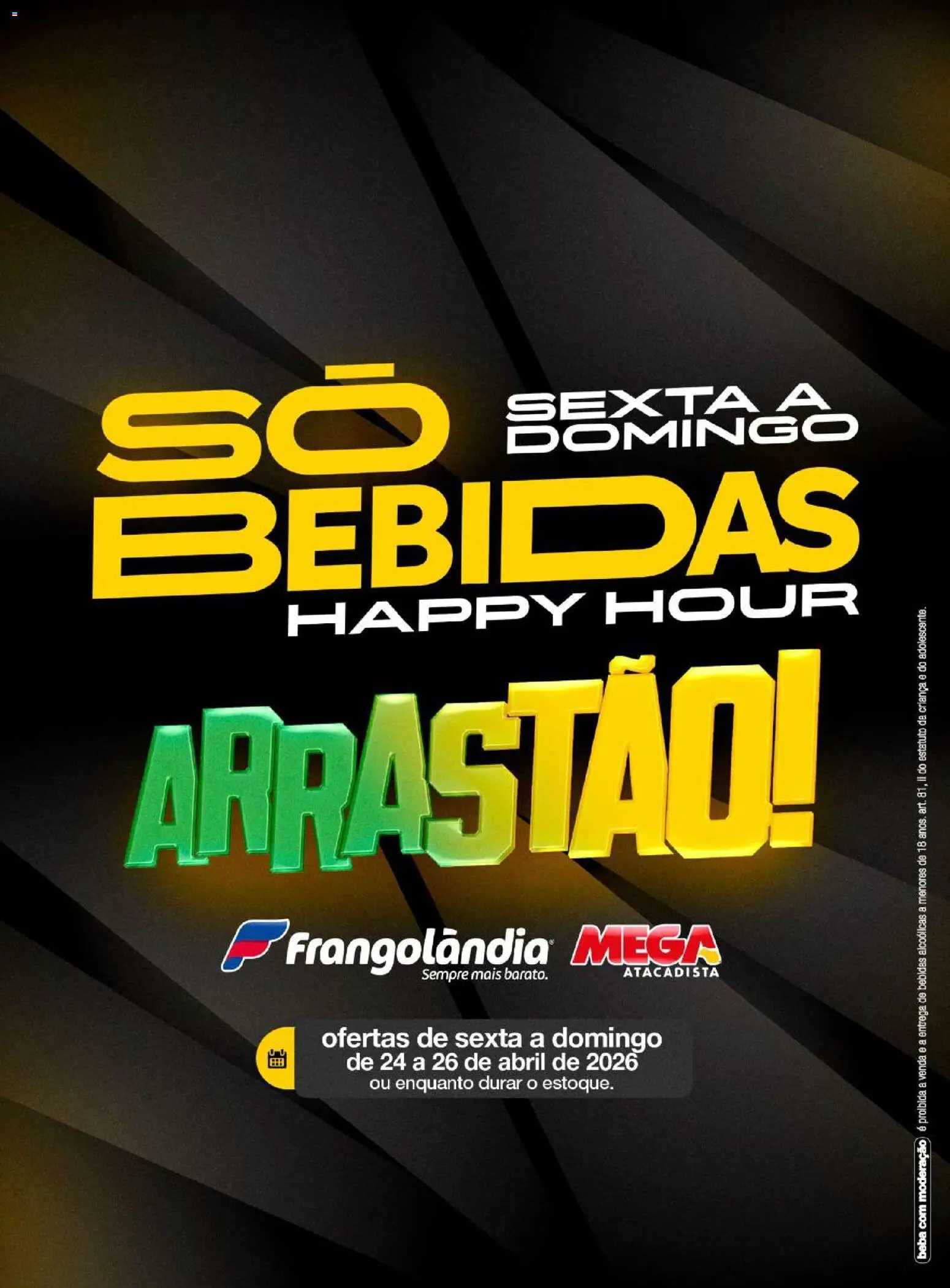 Pré-Visualização do folheto "Frangolândia ofertas Bebidas" da loja Frangolândia válido a partir de 22/05/2026