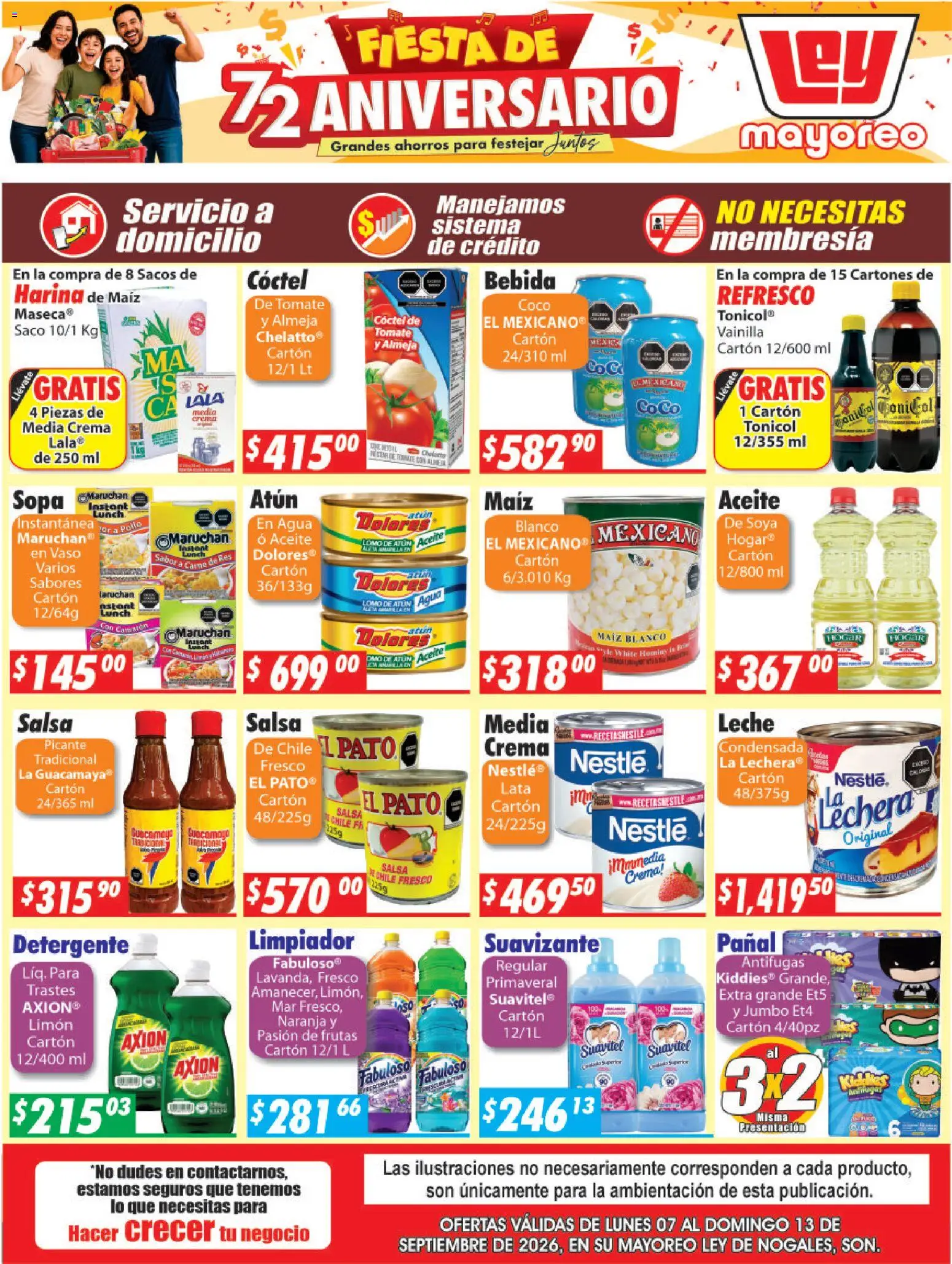 Vista previa las ofertas de la tienda Casa Ley - Casa Ley folleto Nogales desde el 07/09/2026 
