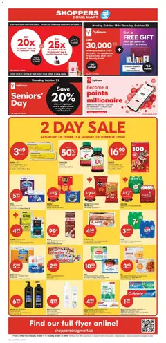 Preview of leaflet Shoppers weekly flyer / circulaire from shop Shoppers is valid from Oct 17, 2026