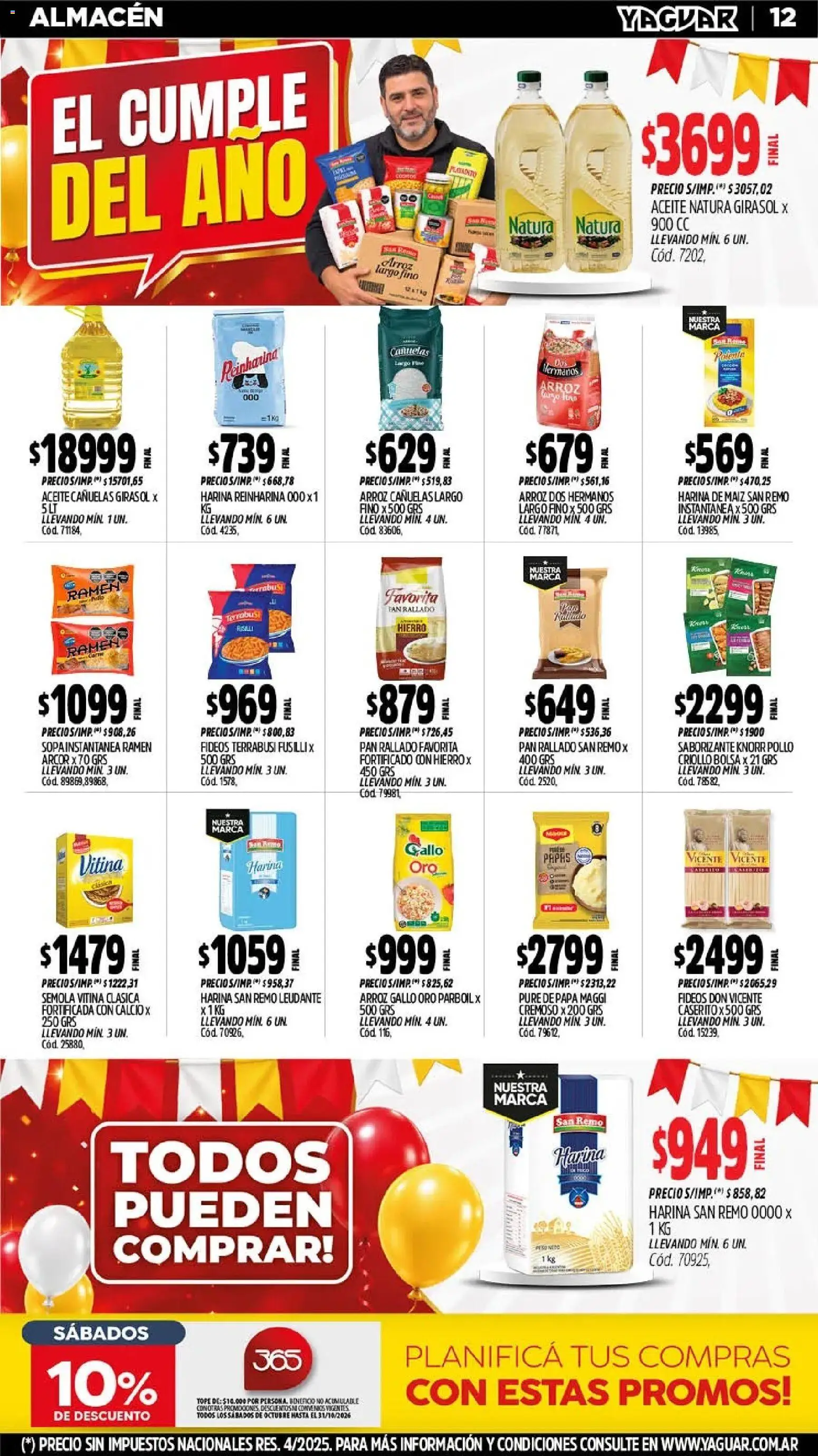 Vista previa del folleto de la tienda Yaguar válido desde el 19/10/2026 