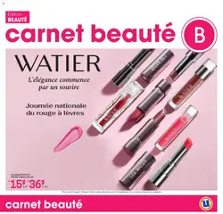 Un aperçu du dépliant Uniprix - Carnet Beauté du magasin Uniprix est valide à partir 23 juill. 2026