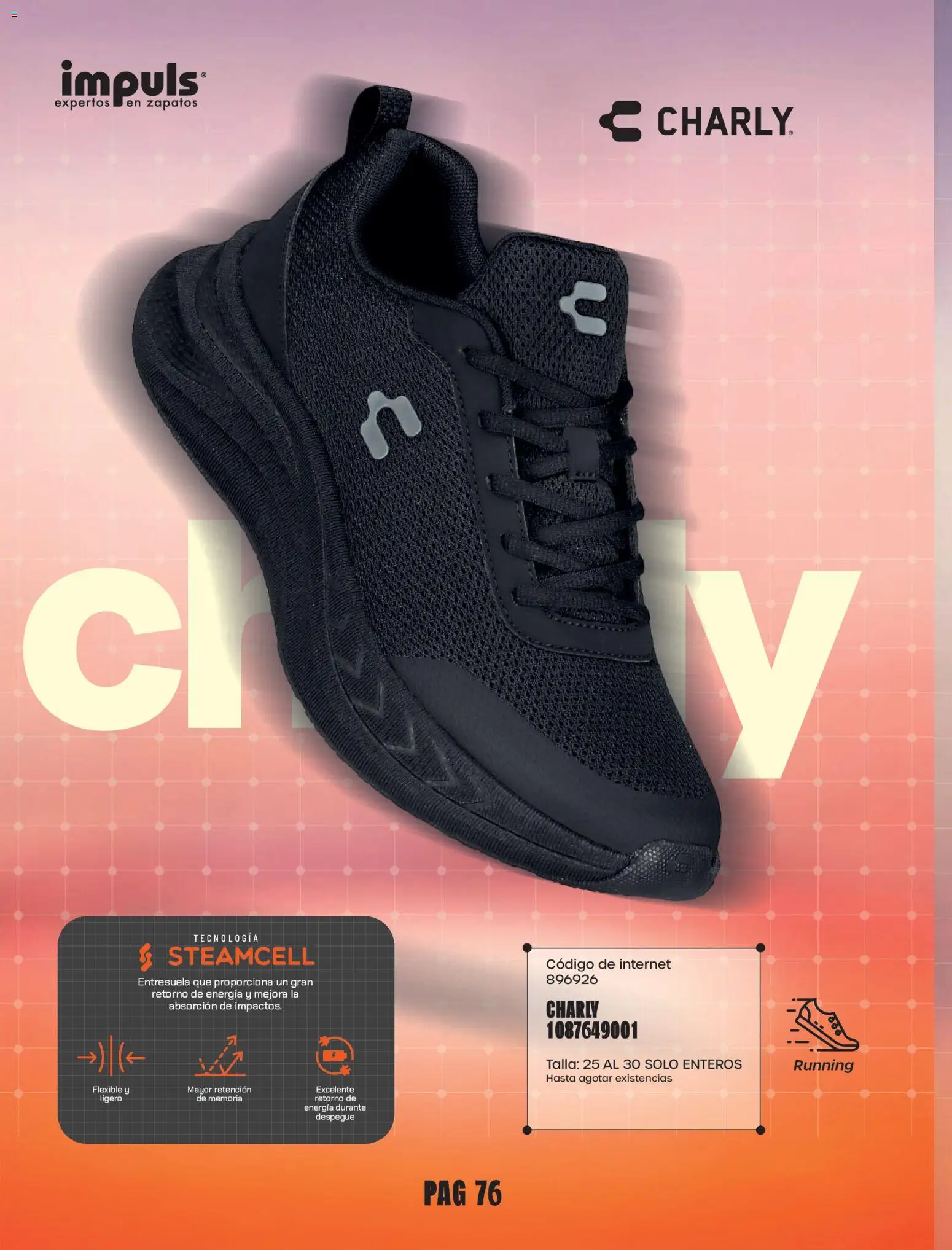 Vista previa las ofertas de la tienda Impuls - Impuls catálogo Urban Sport desde el 01/09/2026 - Zapatos, Flexible