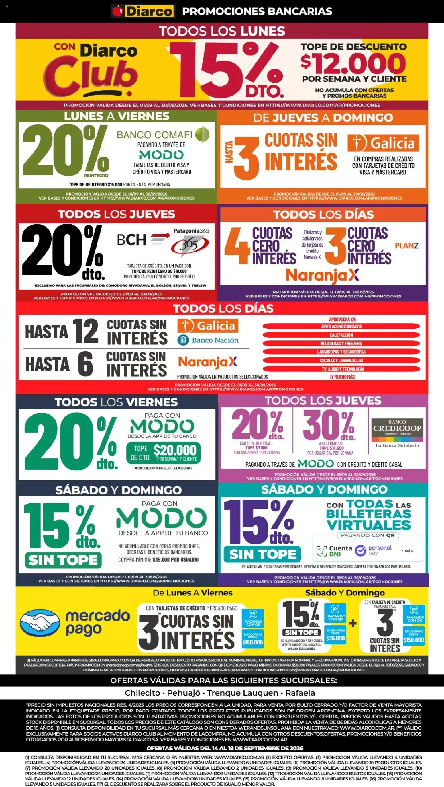 Vista previa del folleto de la tienda Diarco válido desde el 14/09/2026 