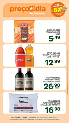 Pré-Visualização do folheto "Supermercado Guanabara - Ofertas da semana" da loja Supermercado Guanabara válido a partir de 31/07/2026