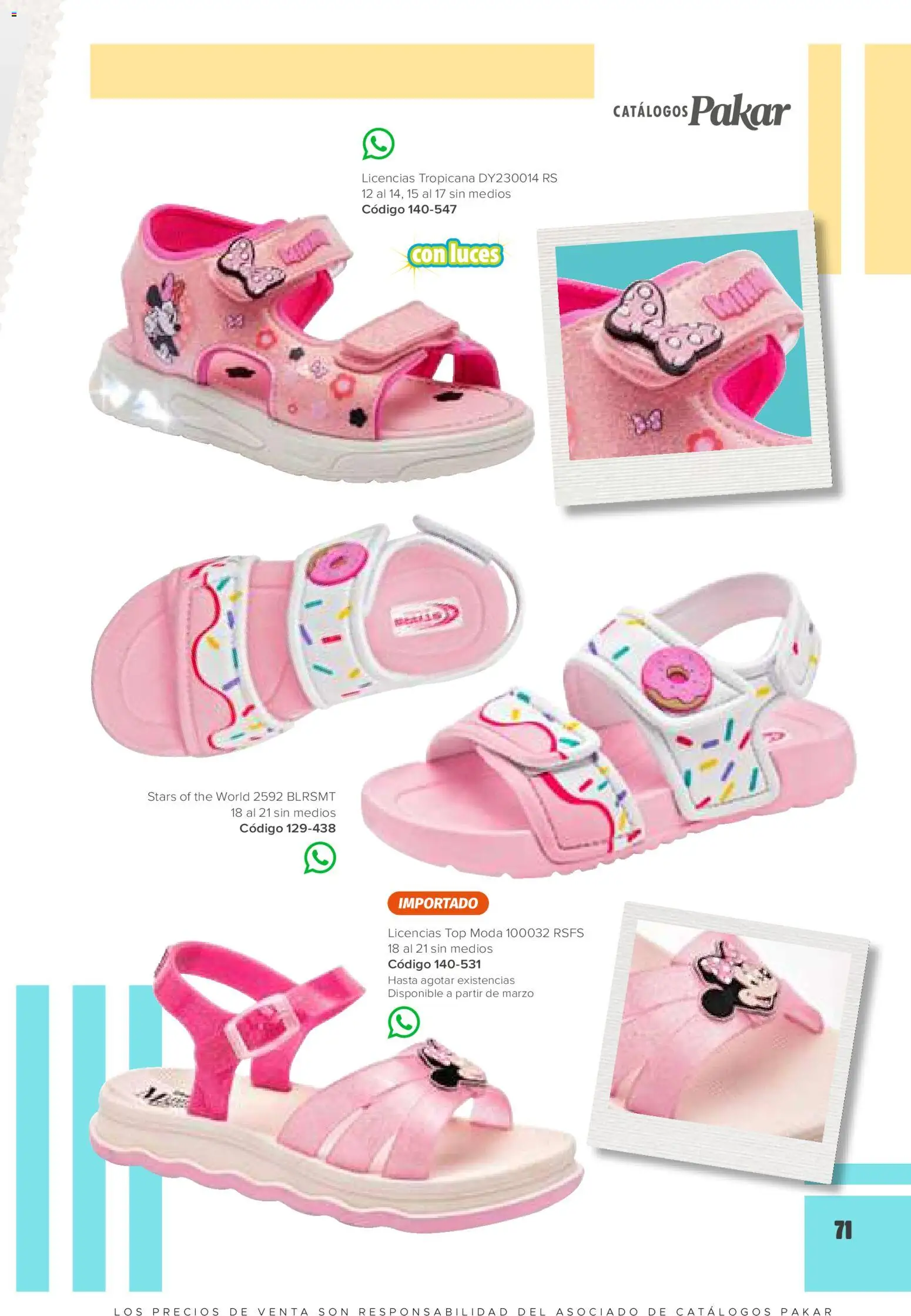Vista previa las ofertas de la tienda SC Pakar - Catálogo Niña desde el 30/01/2026 